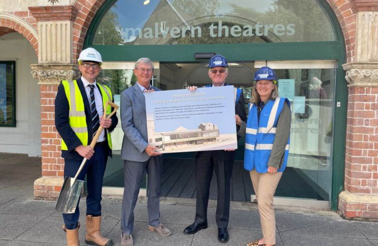 Malvern Theatres building works